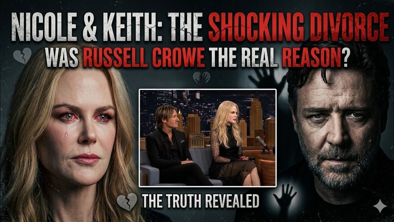 The SHOCKING Reason Behind Nicole Kidman & Keith Urban’s Divorce! (Russell Crowe Exposed)