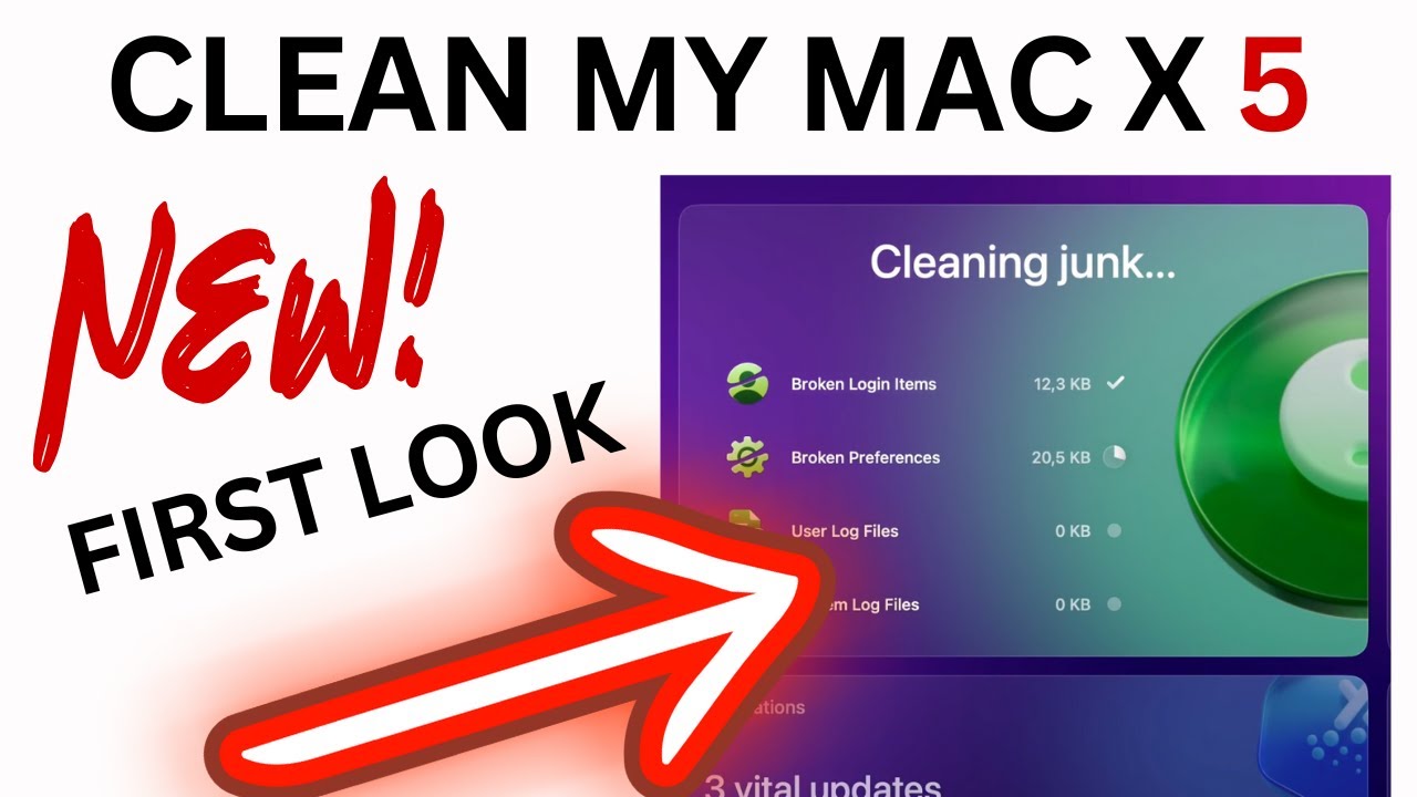 NEW Clean My Mac X 5 FIRST LOOK -