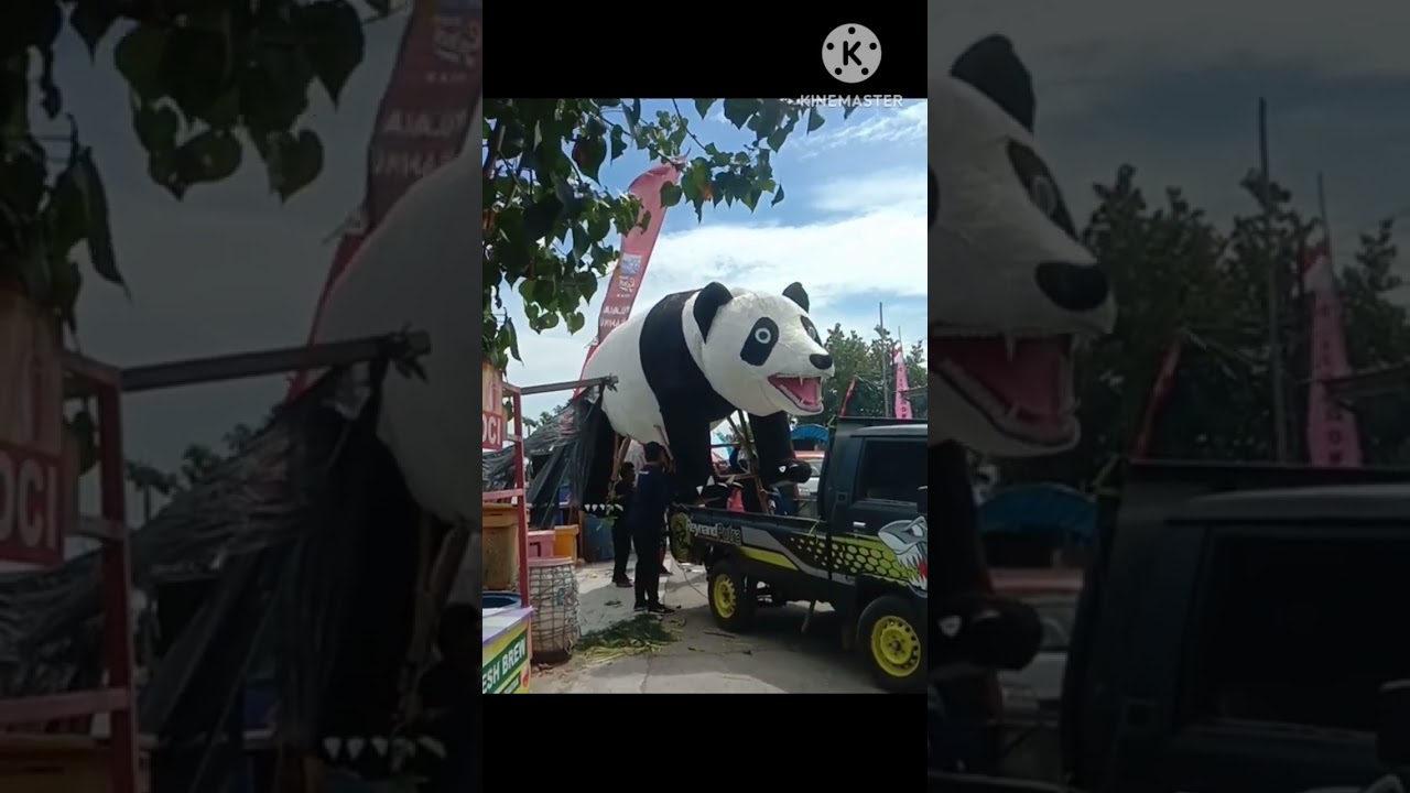 Festival karnaval Sedekah laut Tasik agung Rembang 2024, Ogoh terkeren di dunia#barongandevil