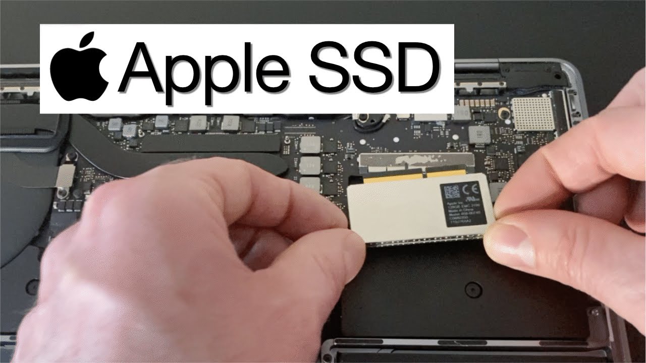 Как обновить жесткий диск SSD на Macbook Pro 2017, 2016 A1708