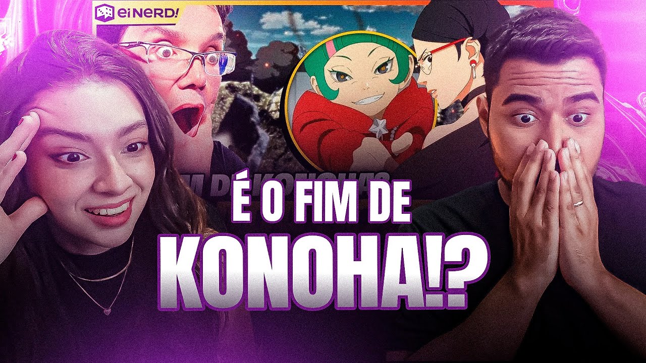 CASAL REAGE: KONOHA VAI ACABAR?! SARADA VAI SER SOLADA PELO DAEMON?! #BorutoTBV Cap 26