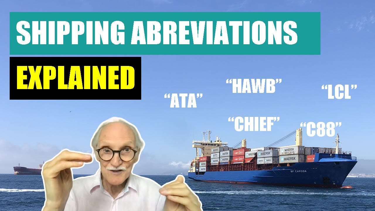 Shipping Terminology and Vocabulary Explained