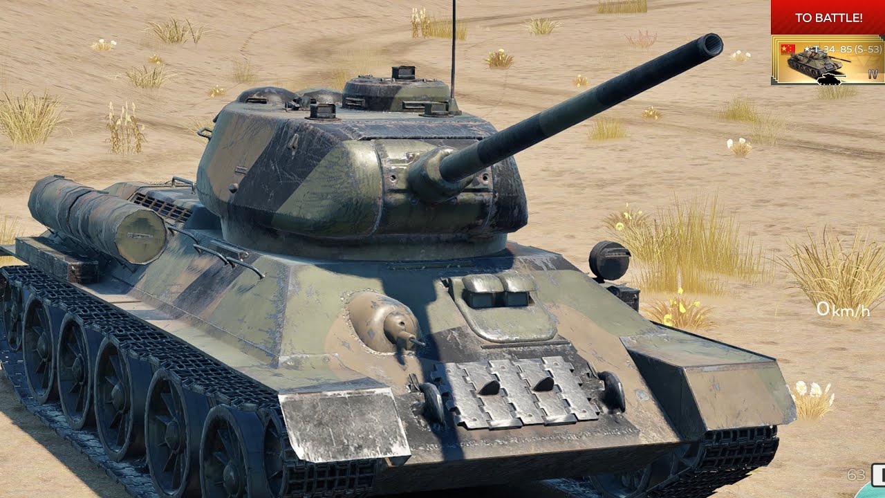 NEW T-34-85 (S-53) Platoon - War Thunder Mobile