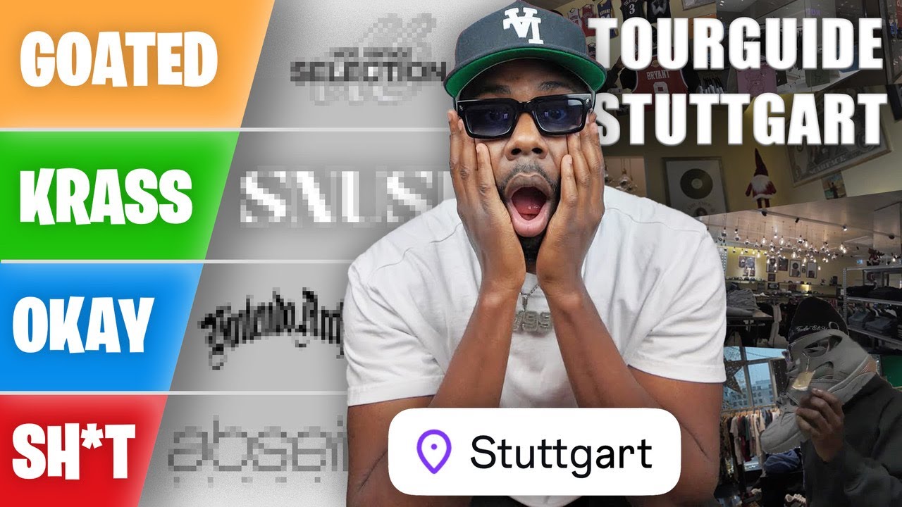 !!STUTTGART FASHION SHOPPING🛍️ GUIDE!! STORES TOT?? ☠️🤮 I DaddyAn