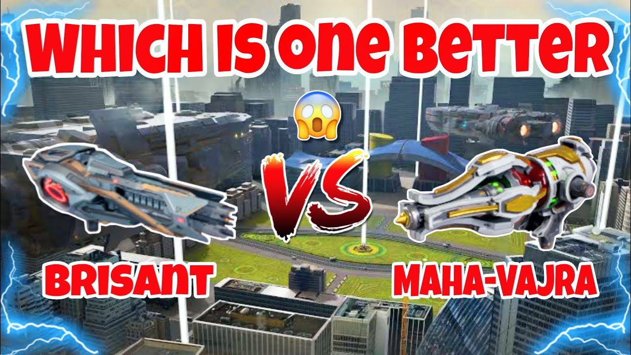[WR]🔥Brisant VS Maha-Vajra Weapon Comparison |War Robots|