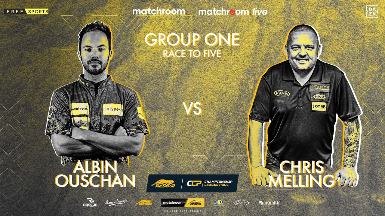 Chris Melling vs Albin Ouschan | Group One Final | Predator Championship League Pool