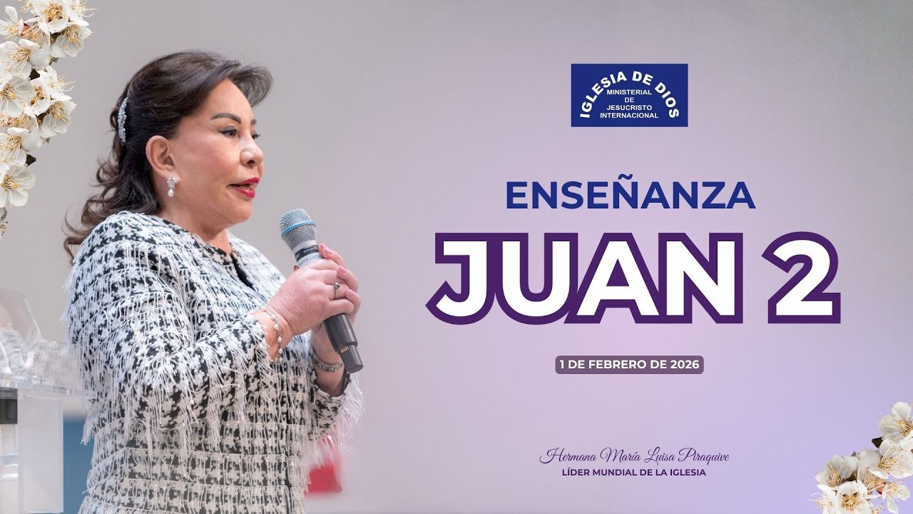 Transmisión (Enseñanza) 1 de febrero de 2026 - Hermana María Luisa Piraquive #IDMJI