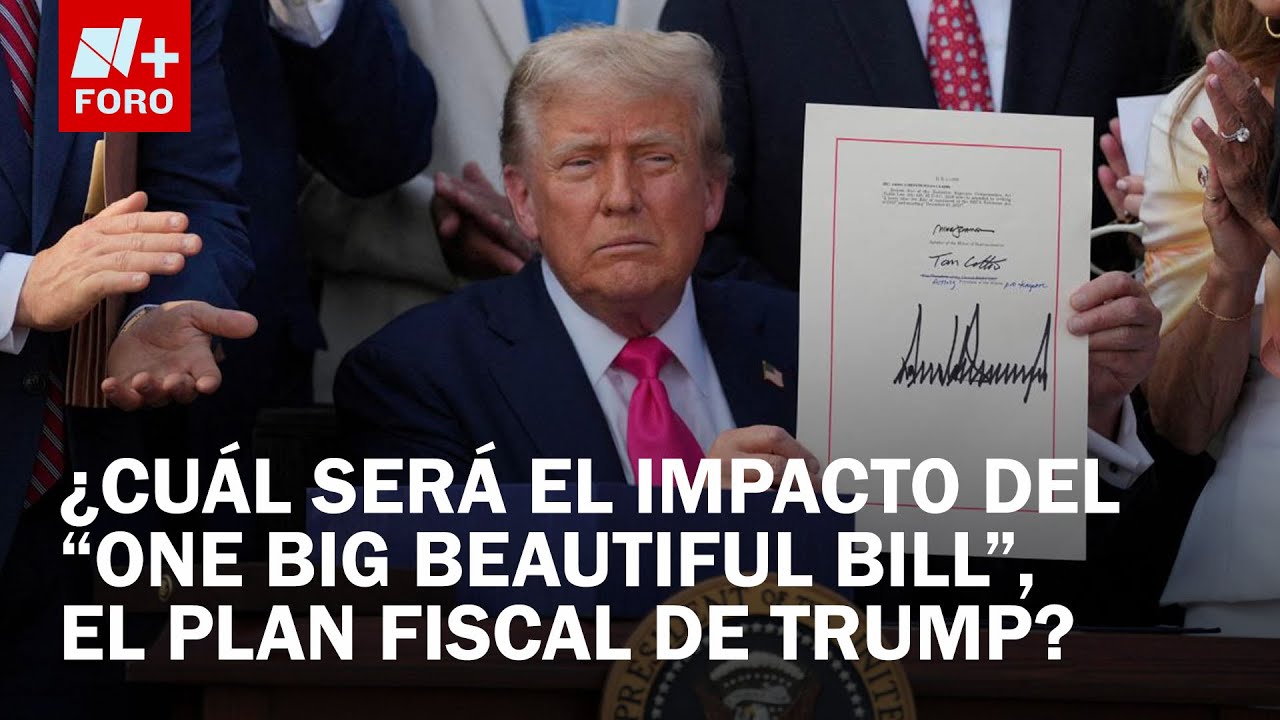 Trump firma la nueva Ley Fiscal este D&iacute;a de la Independencia de EUA, &iquest;cu&aacute;l ser&aacute; su impacto?
