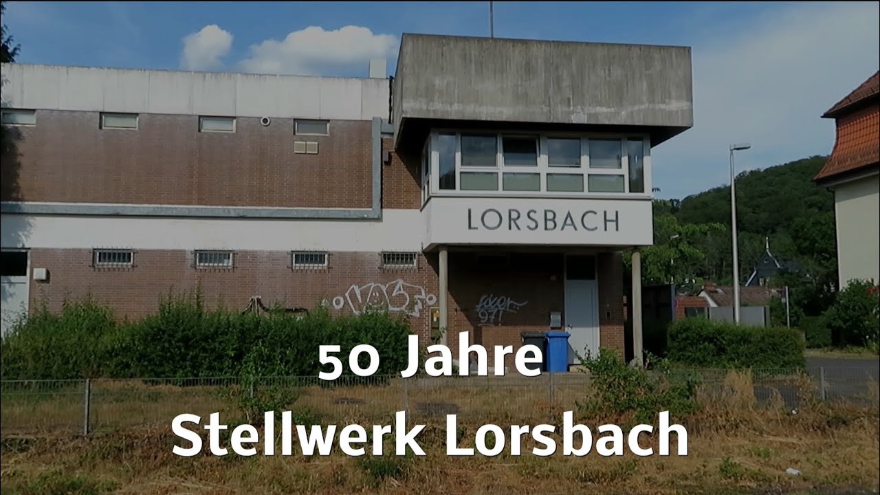 50 Jahre Stellwerk Lorsbach Teil 1