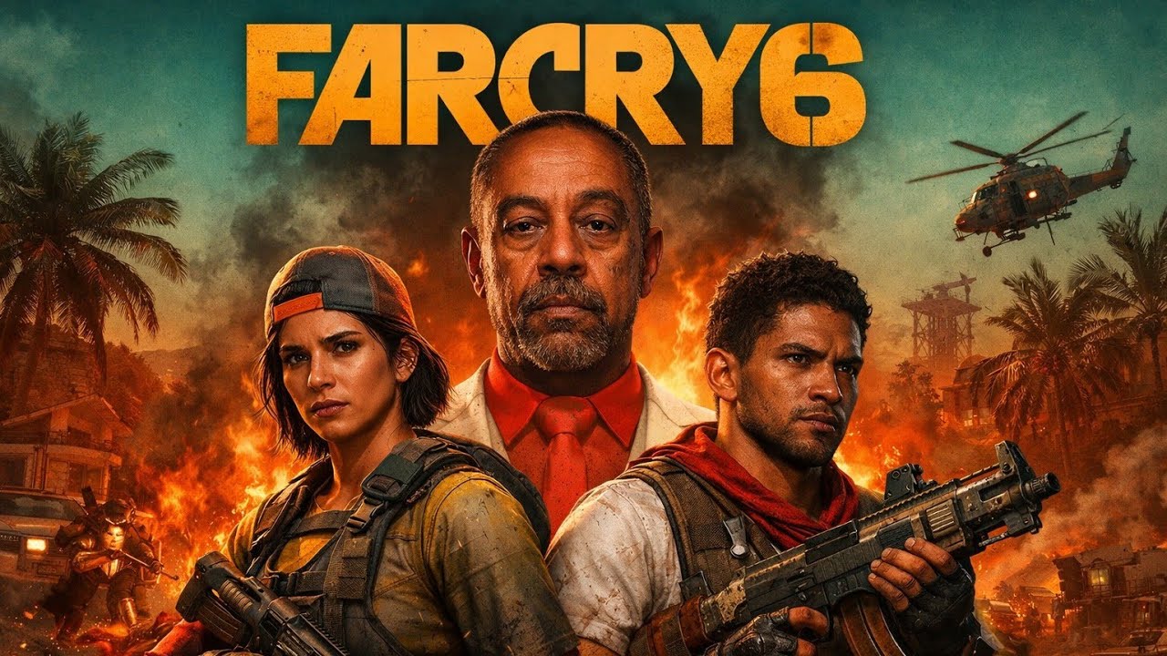 Yara Arde... Y yo Prendi la mecha ⚠️💀 FARCRY 6 con @GhostGameplay-03