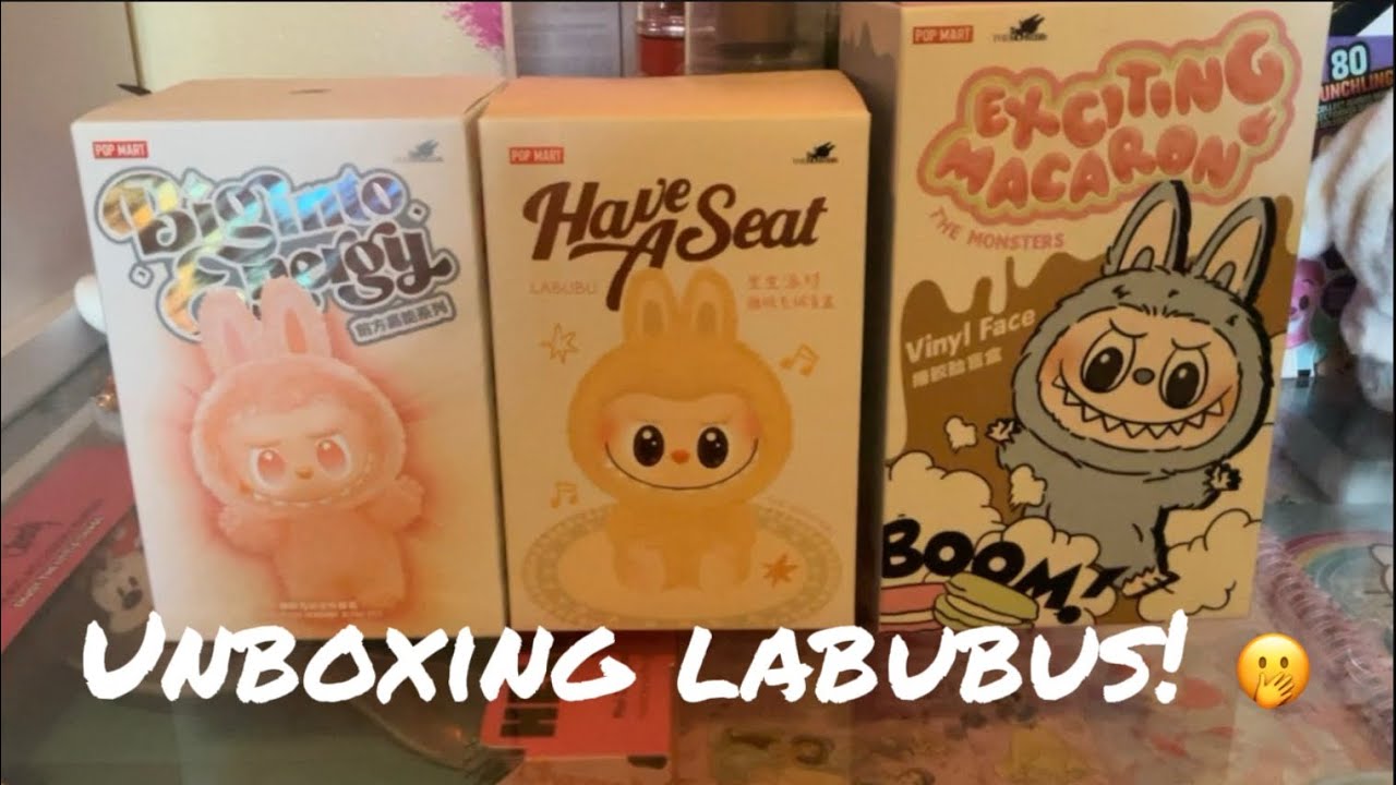 Unbox labubus with me 🧸