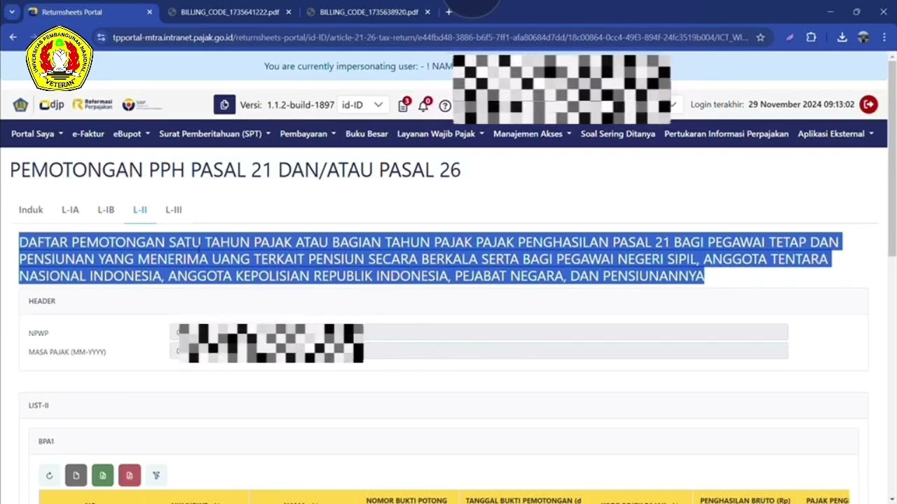 Paduan SPT PPh 21 untuk bukan pegawai, khusus dokter dengan input manual