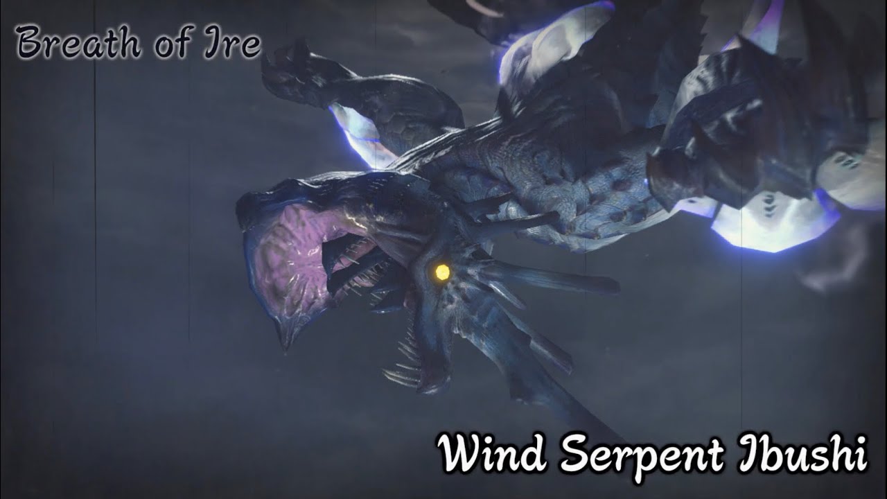 Monster Hunter Rise - Wind Serpent Ibushi
