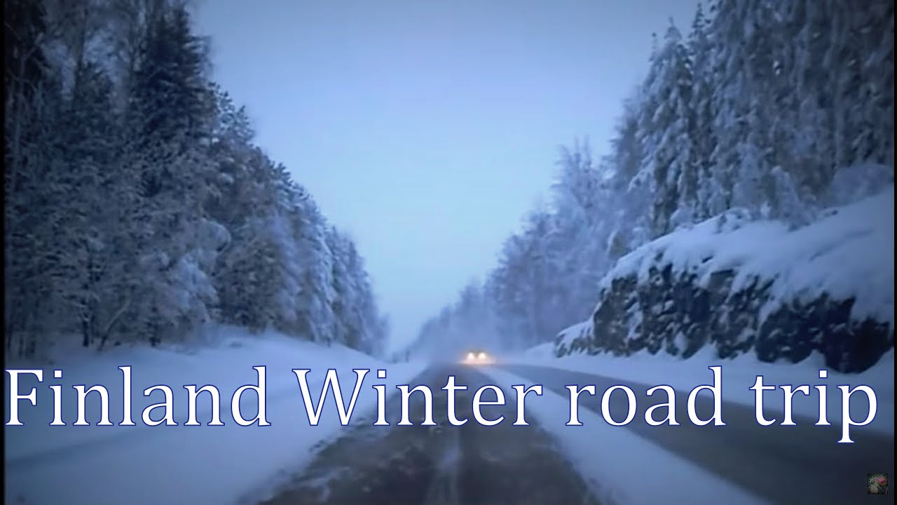 Finland Winter road trip - talvinen automatka