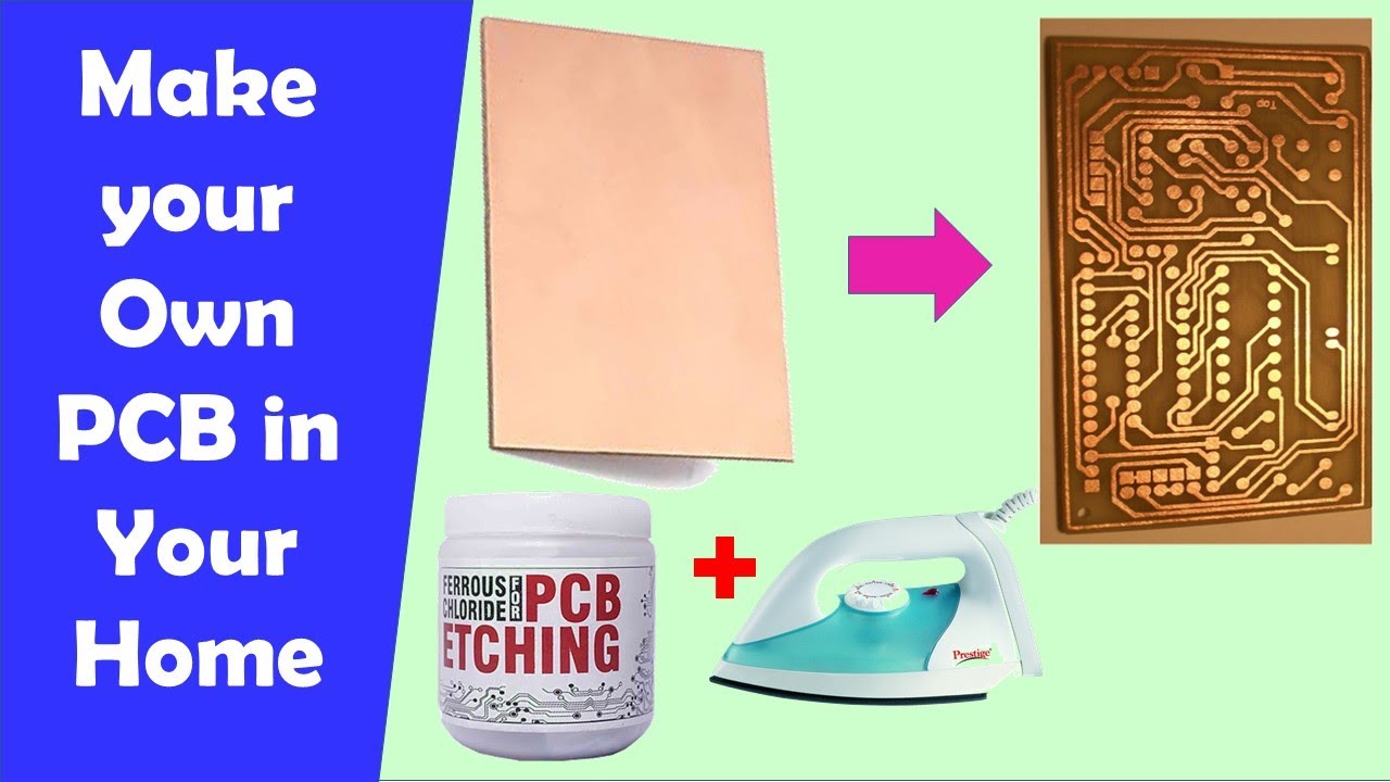 Making Professional PCB at Home | make your own pcb board | make your own pcb at home