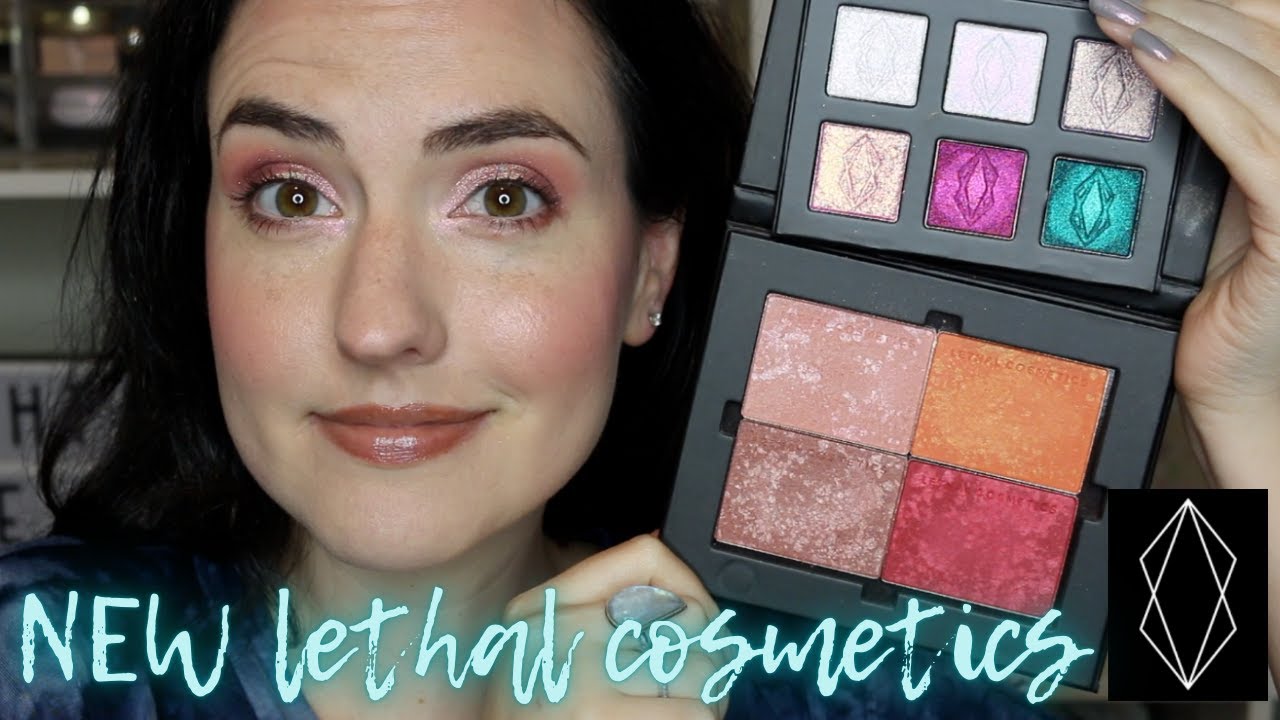 NEW Lethal Cosmetics Blushes + Multichromes | Swatches, Close Ups, Tutorial + Review!