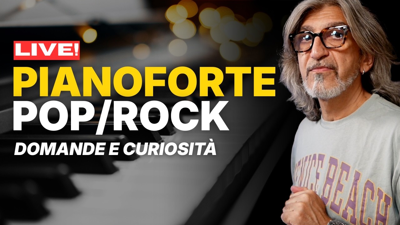 Parliamo di Pianoforte! 🎹 (Q&A Live, consigli e due chiacchiere)