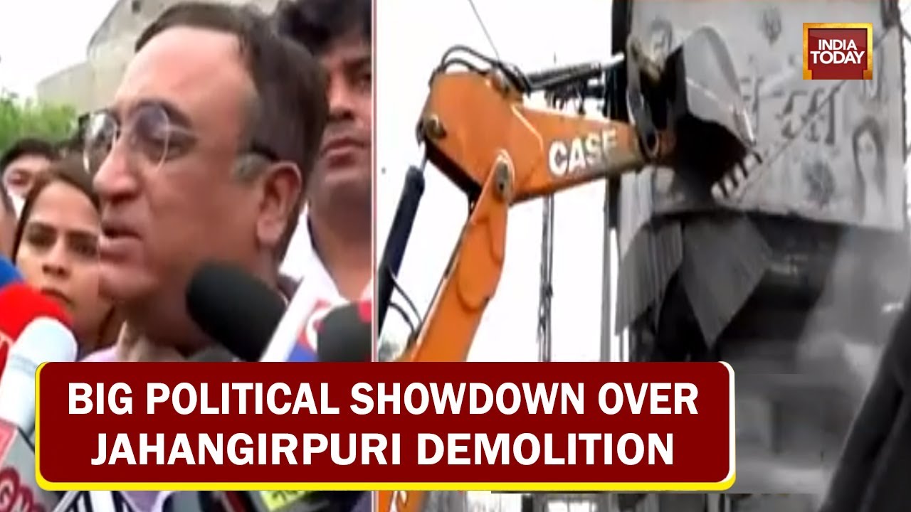 Big Political Showdown Over Jahangirpuri Demolition, Congress Slams Delhi CM Arvind Kejriwal