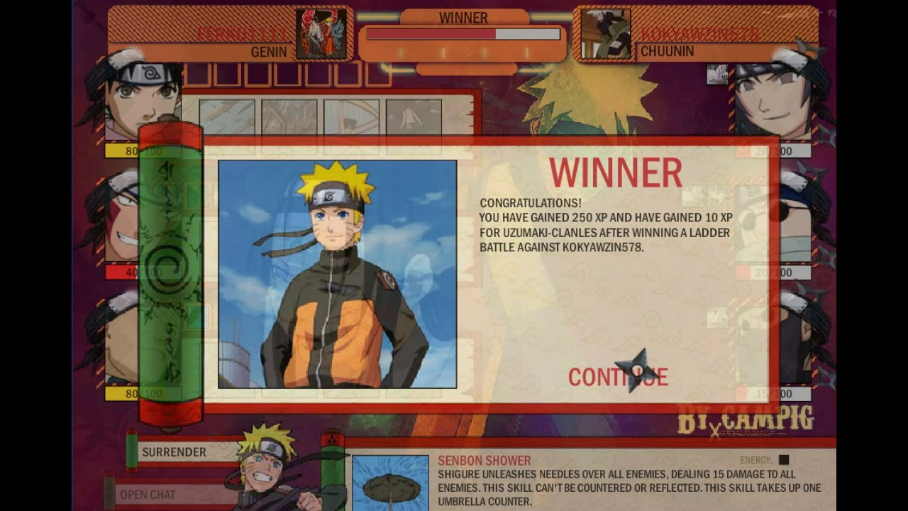 Naruto-Arena : Becoming Kage Part.2