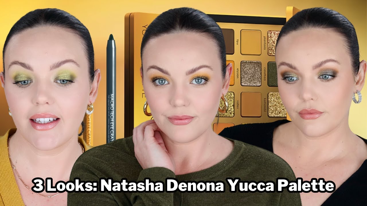 Natasha Denona Yucca Palette | 3 Looks 1 Palette