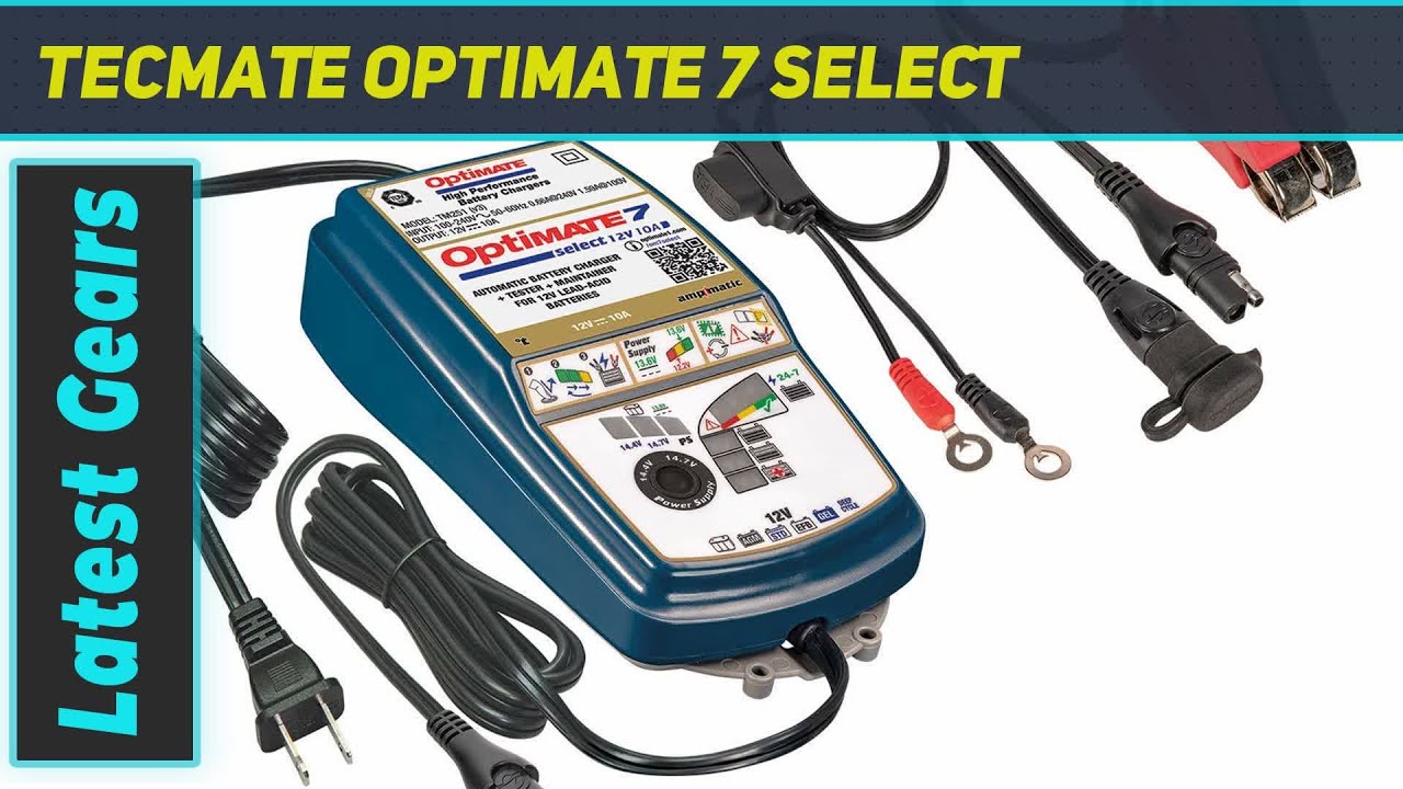 Tecmate Optimate 7 Select - Short Review
