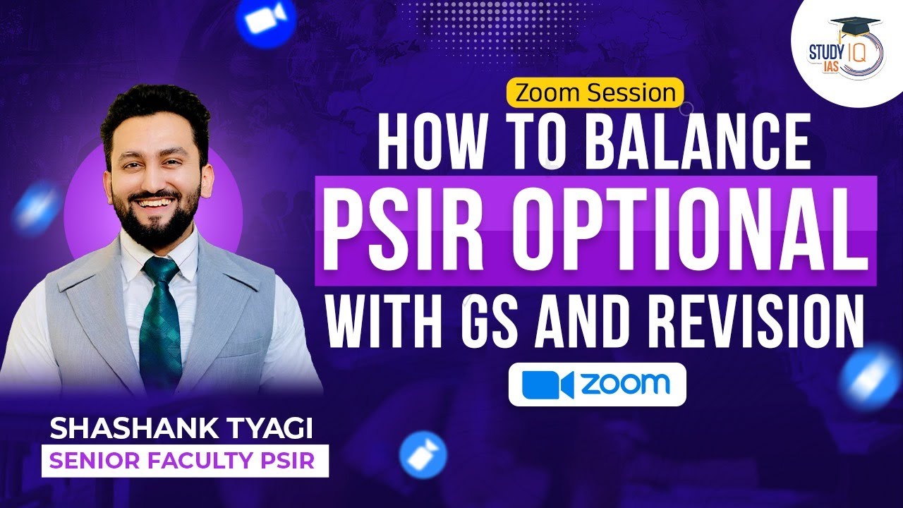 How to Balance PSIR Optional With GS And Revision? | UPSC Strategy For 2026 | Shashank Tyagi