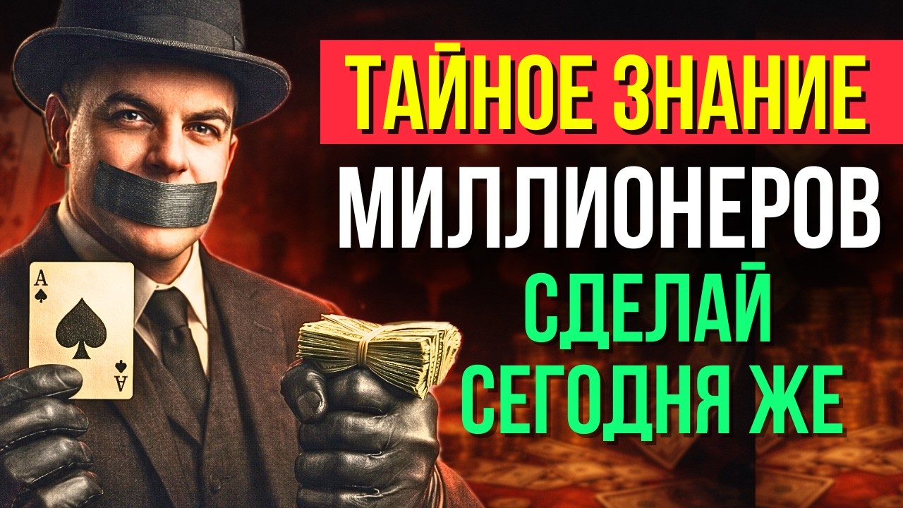 ГАРАНТИРОВАННОЕ БОГАТСТВО за 30 ДНЕЙ! НАЧНИ СЕЙЧАС | Скрытый ДЕНЕЖНЫЙ ПАРОЛЬ МИЛЛИОНЕРОВ! 