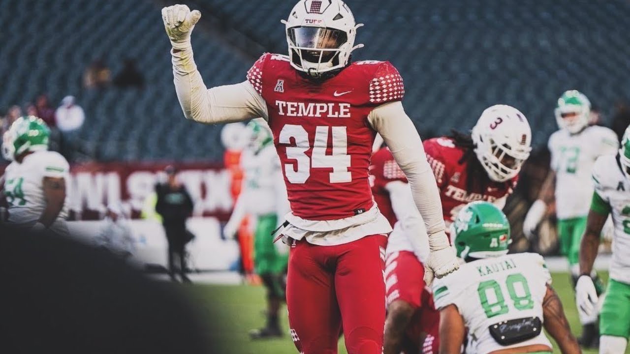 Diwun Black | Edge Rusher | 2024 Temple Highlights | 2025 NFL Draft