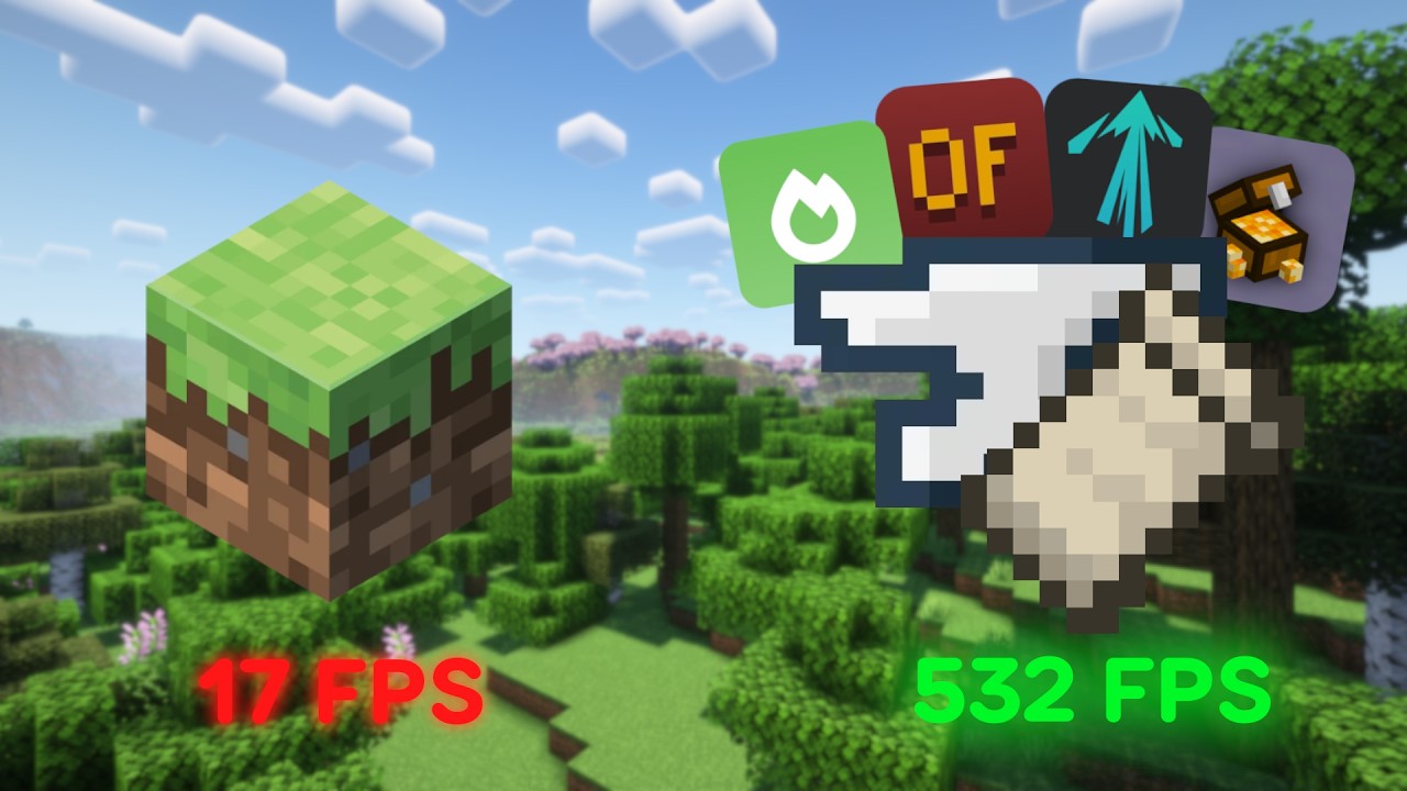 Les Meilleurs mods Minecraft pour booster vos FPS (1.19.4 - 1.21)