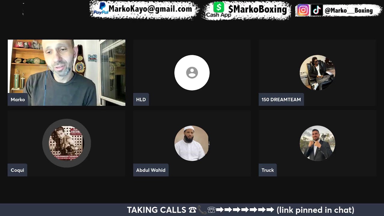 Afternoon Boxing Talk