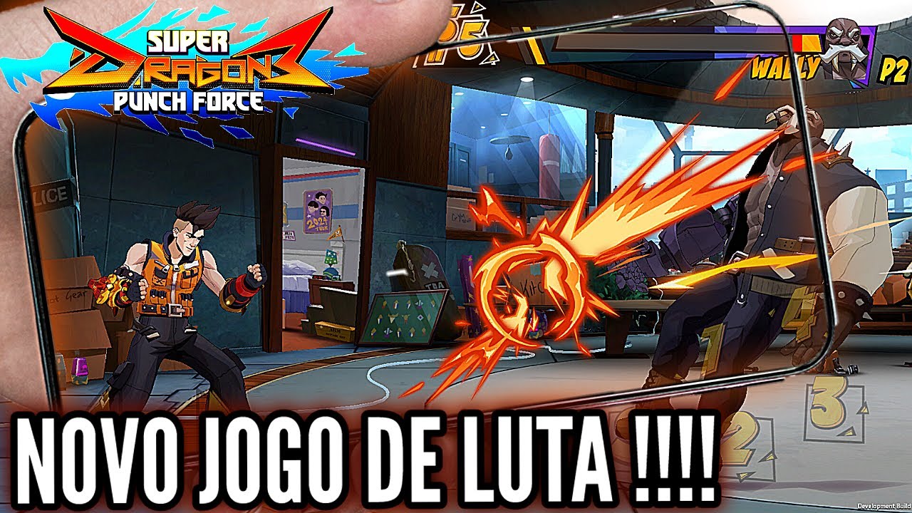 JOGO DE LUTA PARA CELULAR - SUPER DRAGON PUNCH 3