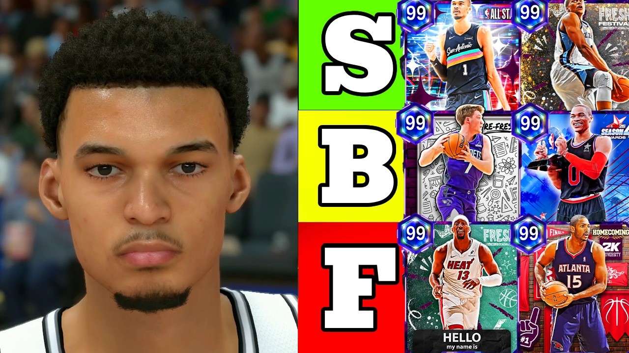 BEST DARK MATTER CARDS IN NBA 2K26 MYTEAM! (TIER LIST)