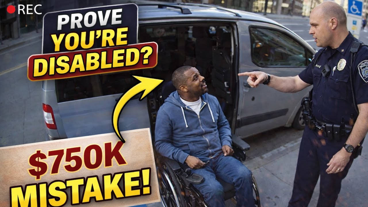 Officer Demands Proof of Disability From Man in Wheelchair — $750K Lawsuit, Federal Prison | BODYCAM