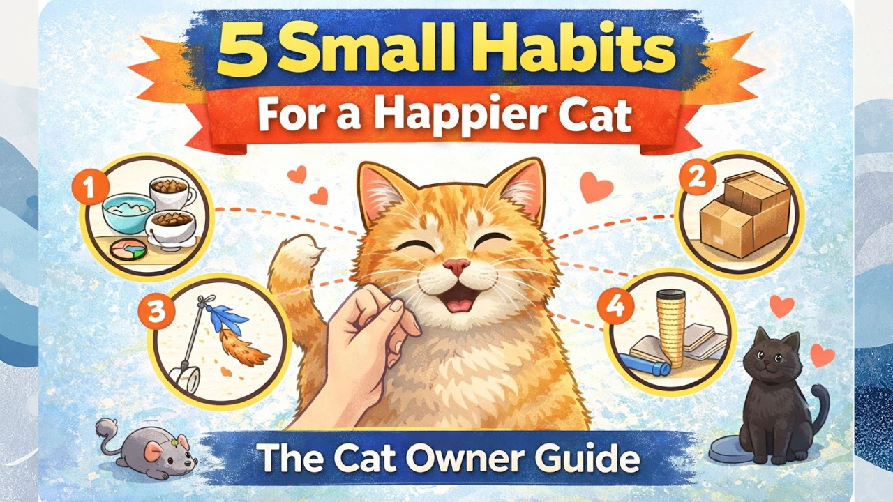 5 Small Habits That Will Make Your Cat Happier Every Day ｜ The Cat Owner Guide