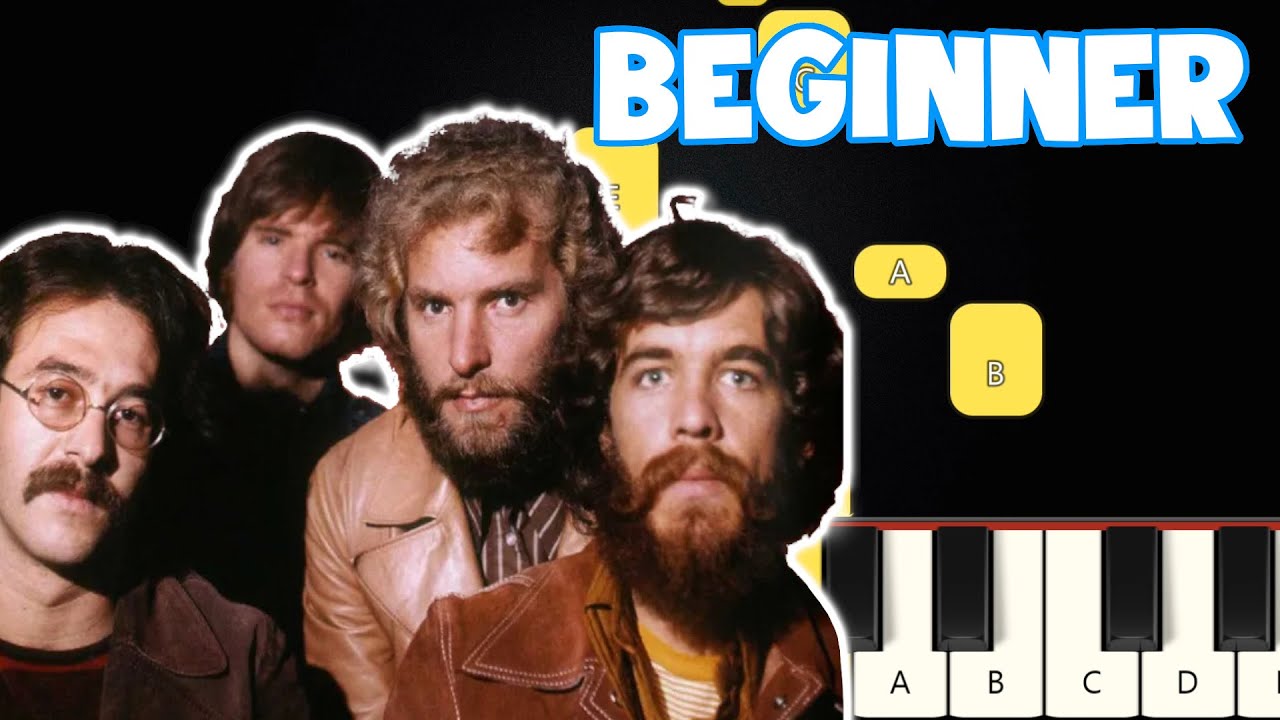 Have You Ever Seen The Rain - Creedence Clearwater Revival | Beginner Piano Tutorial | Easy Piano