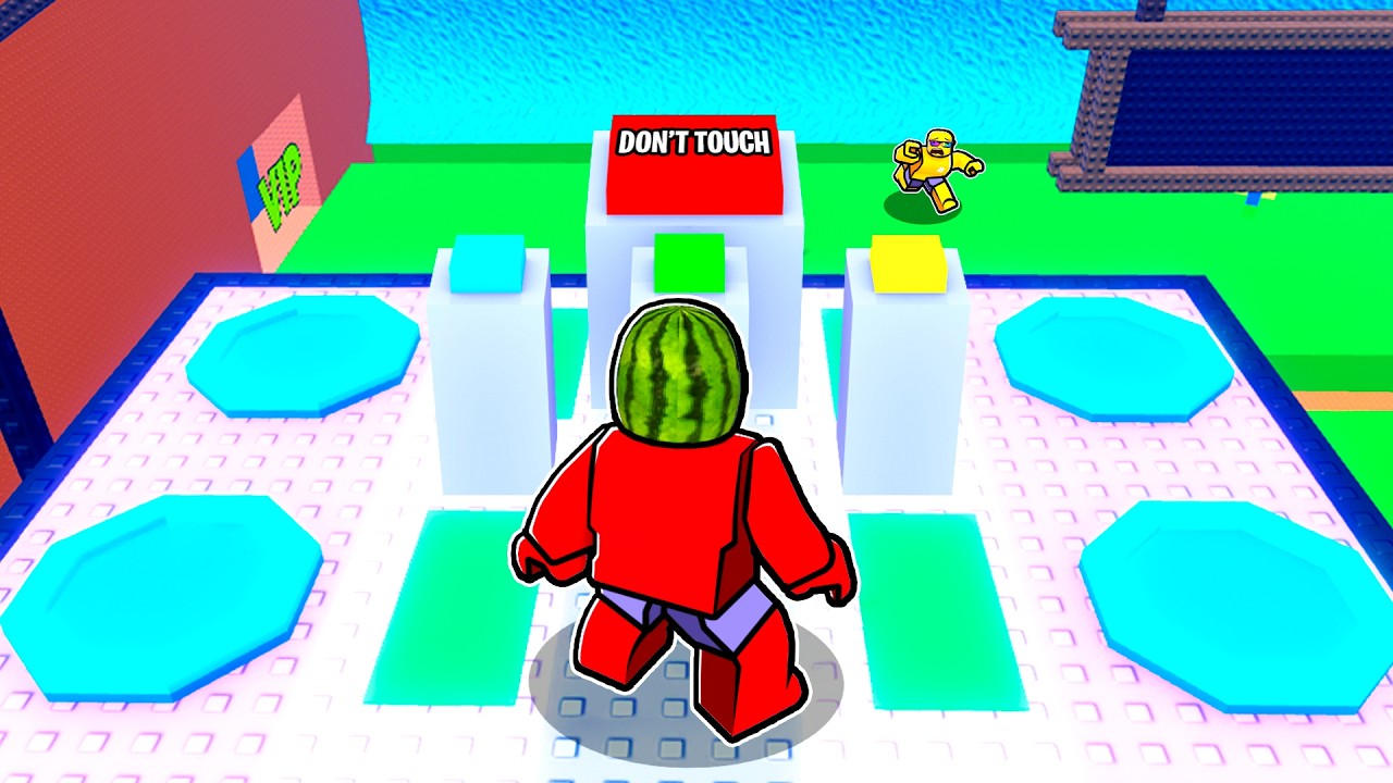 Do NOT Press the BUTTON in Escape Tsunami for Brainrots