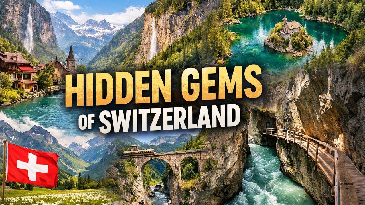 SWITZERLAND HIDDEN GEMS 🇨🇭 The Most Breathtaking Places in the Swiss Alps!