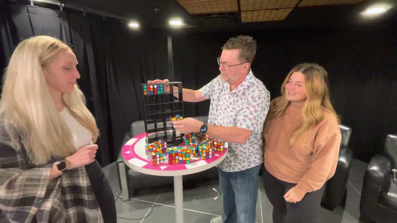 Magic with Dave! Rubik’s Cube Wall Trick