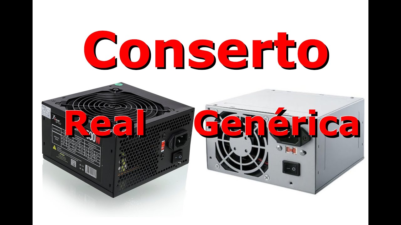 Fontes Reais  X Fontes Genéricas Diferenças e Dicas Para Conserto