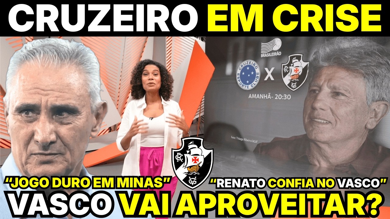 NICOLA ALERTA E GLOBO ESPORTE EXPÕE CRISE DO CRUZEIRO ANTES DE PEGAR O VASCO! CRUZEIRO X VASCO
