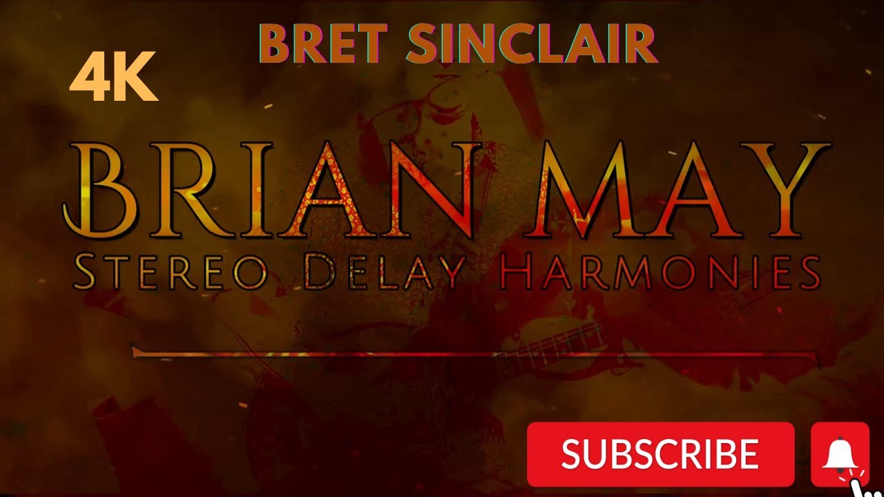 BRIAN MAY- Stereo Delay Harmony Technique - By Bret Sinclair