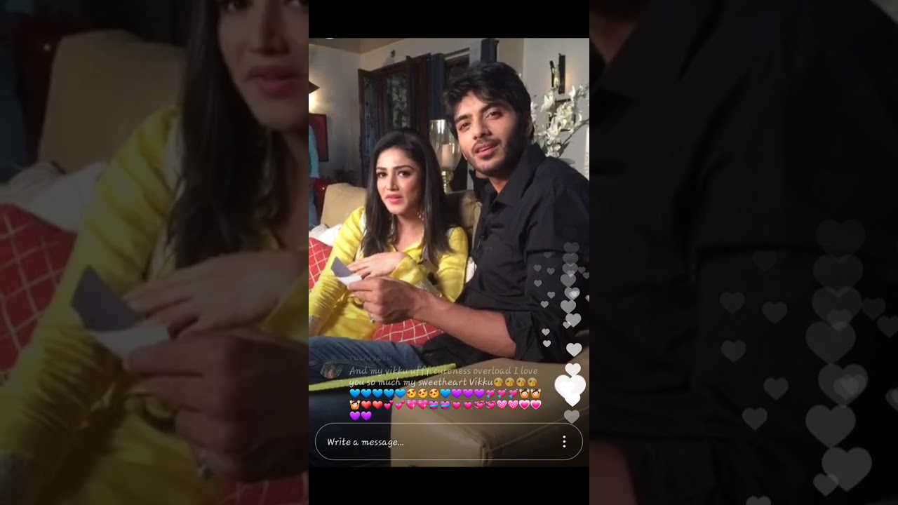 Vikram Singh Chauhan & Donal bisht latest insta live chat