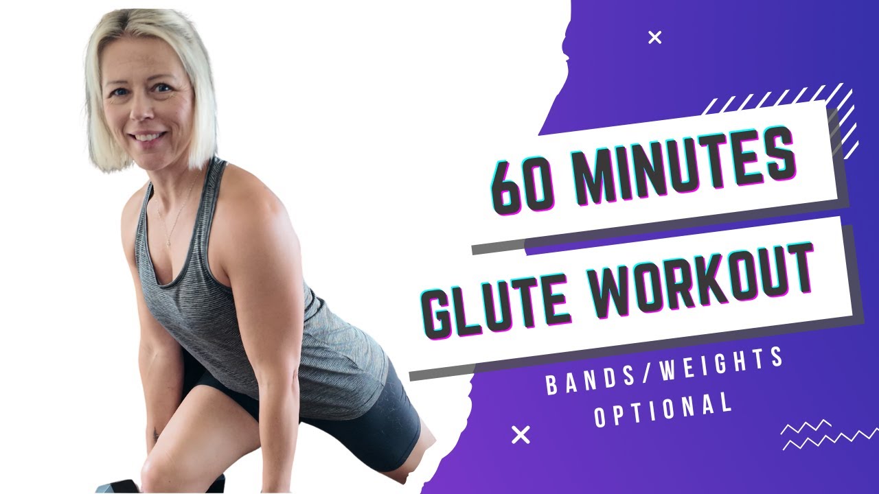 🔥 At Home Glute Workout | Build & Tone Your Booty with Bands or Dumbbells
