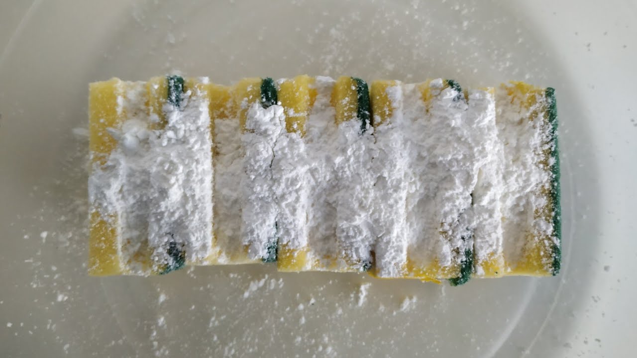 Celebration Video | CornStarch with Kitchen Sponges Ripping | Sponge ASMR