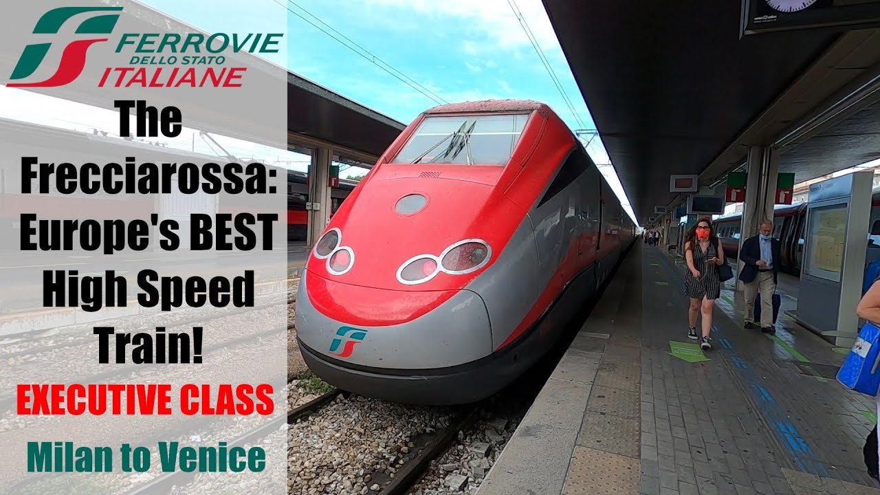 Frecciarossa : Executive Class aboard Europe's BEST High Speed Train!
