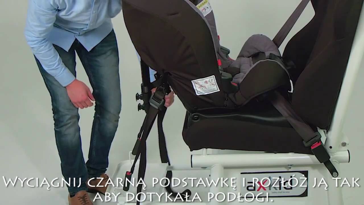 Axkid Kidzone - Instrukcja montażu | Bociek.eu
