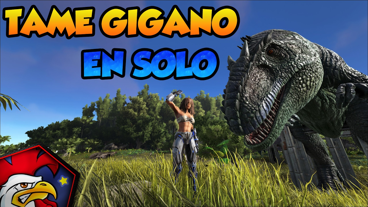 [TUTO ARK PC XBOX PS4] #46 : Taming du Gigano en solo
