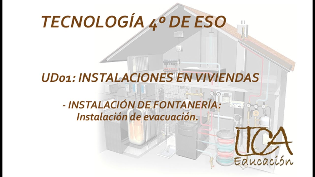 Instalación de fontanería: Instalación de saneamiento.