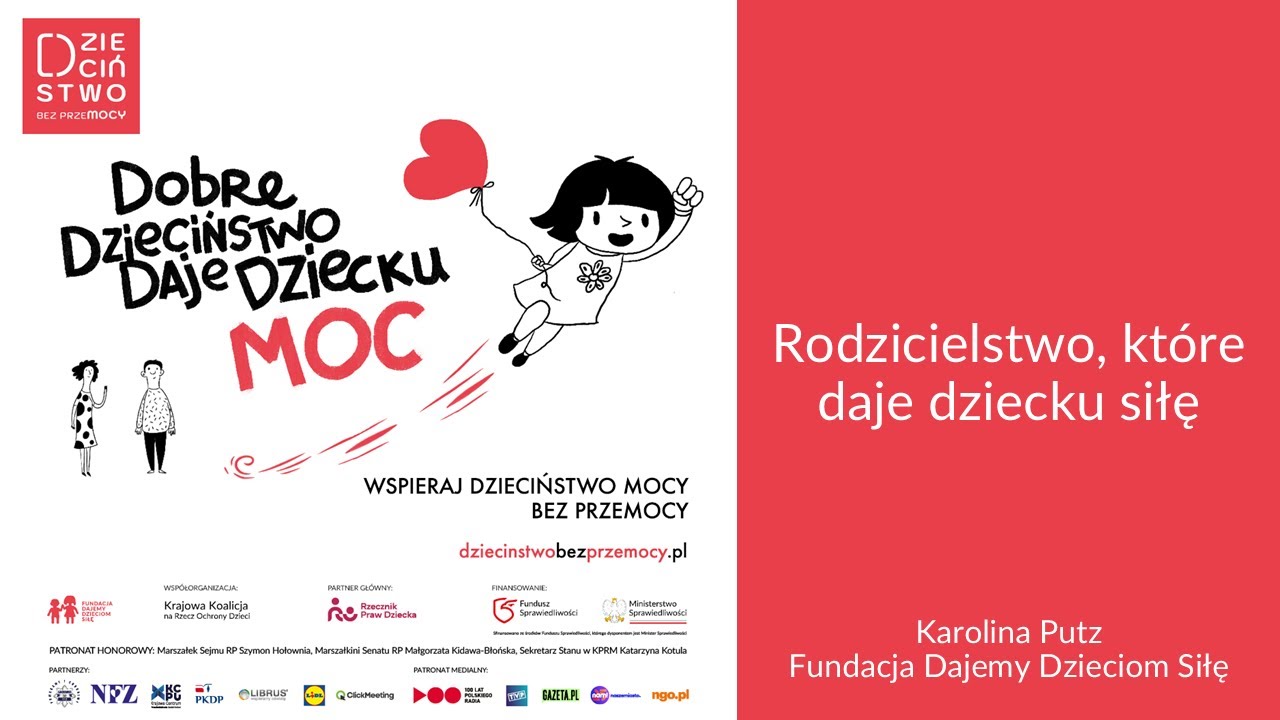Rodzicielstwo, które daje dziecku siłę (Karolina Putz, FDDS)
