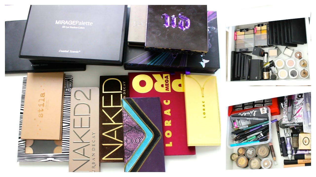 Decluttering My Makeup Collection 2014 : Eye Products